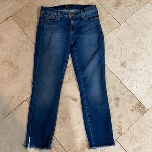 J brand crop skinny jeans